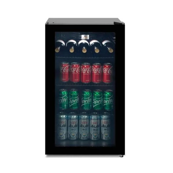 FRIGOBAR PUERTA DE VIDRIO 125LTS WHITE WESTINGHOUSE